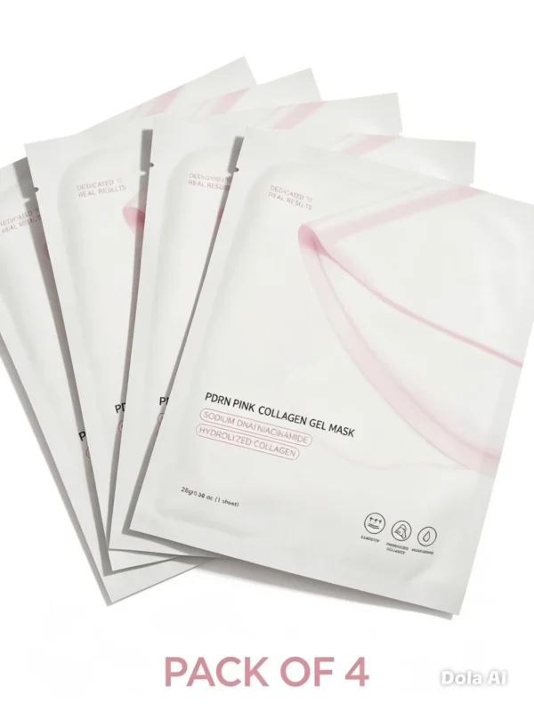 Medicube PDRN Pink Collagen Gel Mask (4 Pack)